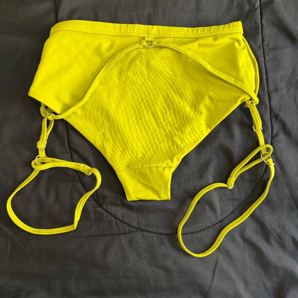 NWOT Nona Perkasa Angel Pole Bottoms - Vert Green, Size S - Picture 5 of 8